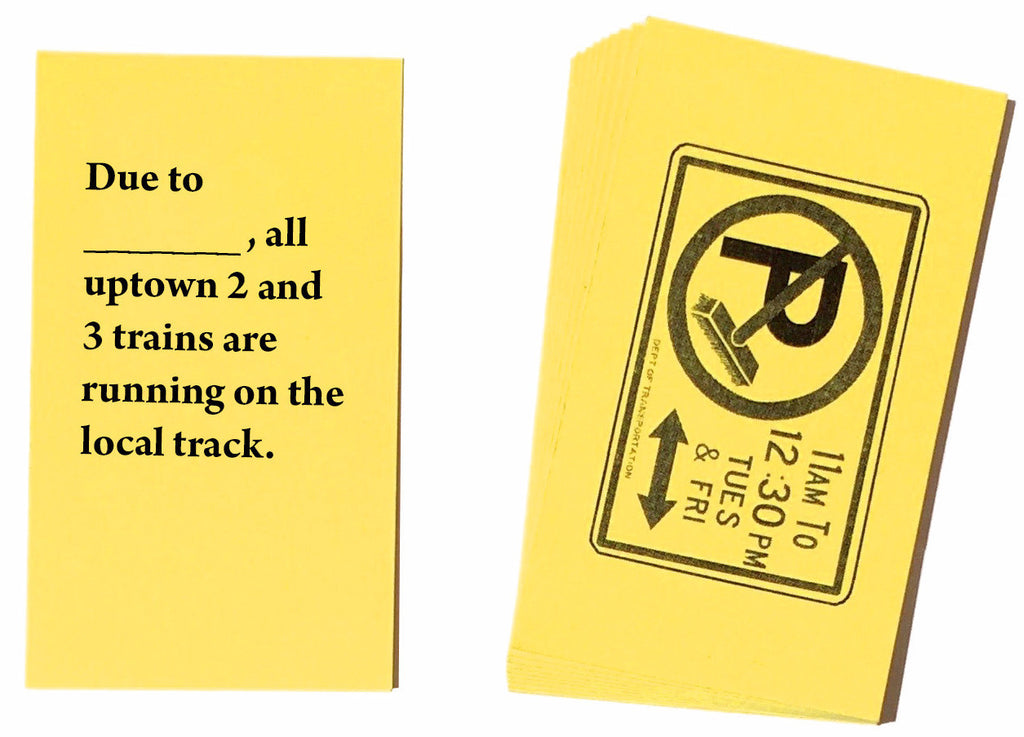12 extra prompts for New Yorkers