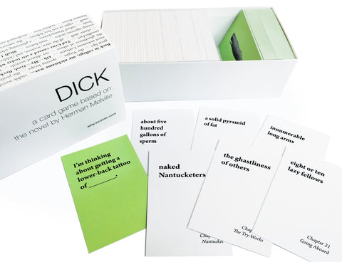 Dick: a card game based on the novel by Herman Melville